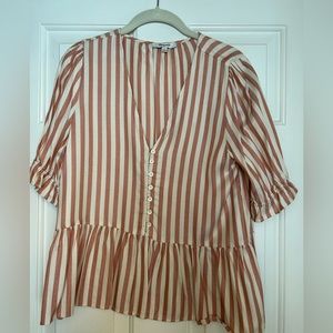Madewell striped top